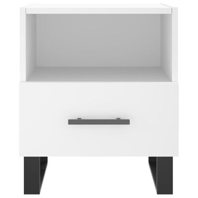 Table de chevet blanche design