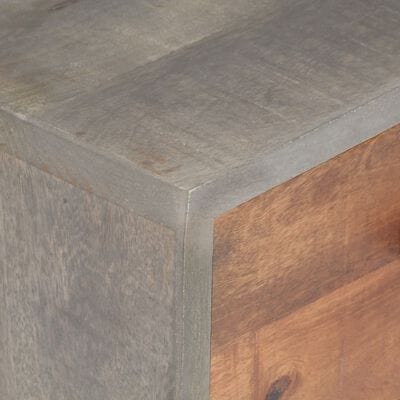 Table de chevet bois massif design