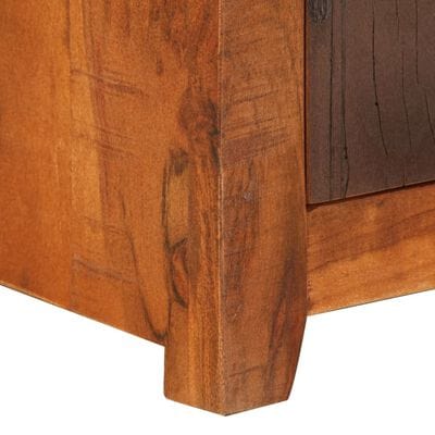 Table de chevet bois recyclé