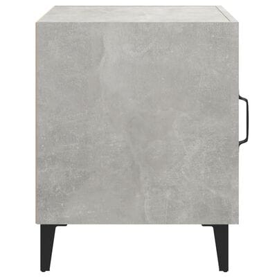 Table de chevet gris clair