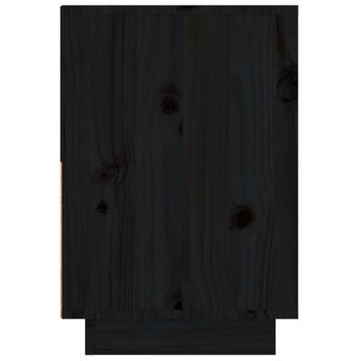 Table de chevet noir design