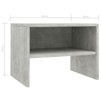 Table de chevet simple