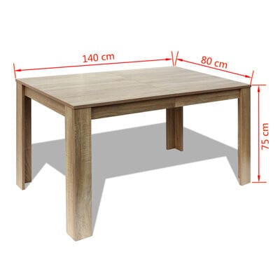 Table de salle a manger en bois