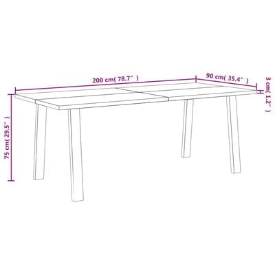 Table en bois salle a manger