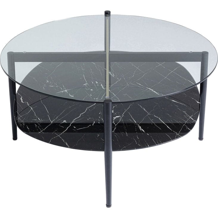 Table en marbre ovale