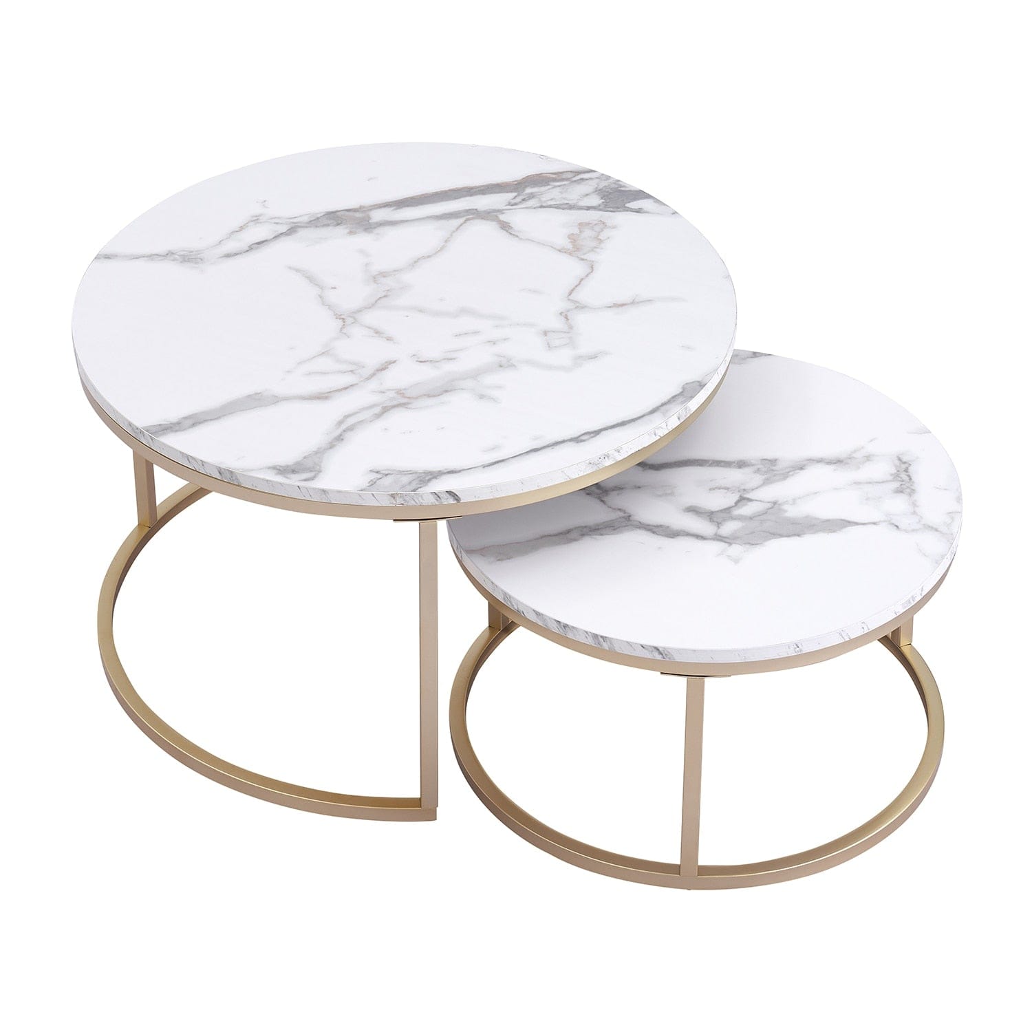 Table gigogne marbre