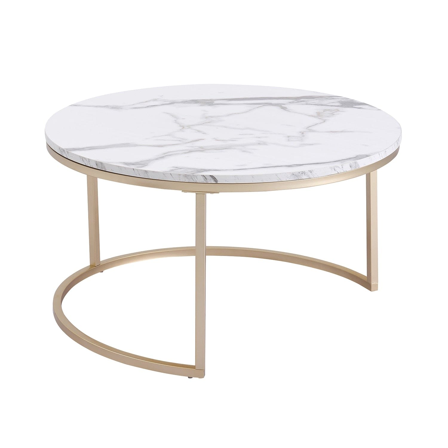 Table gigogne marbre