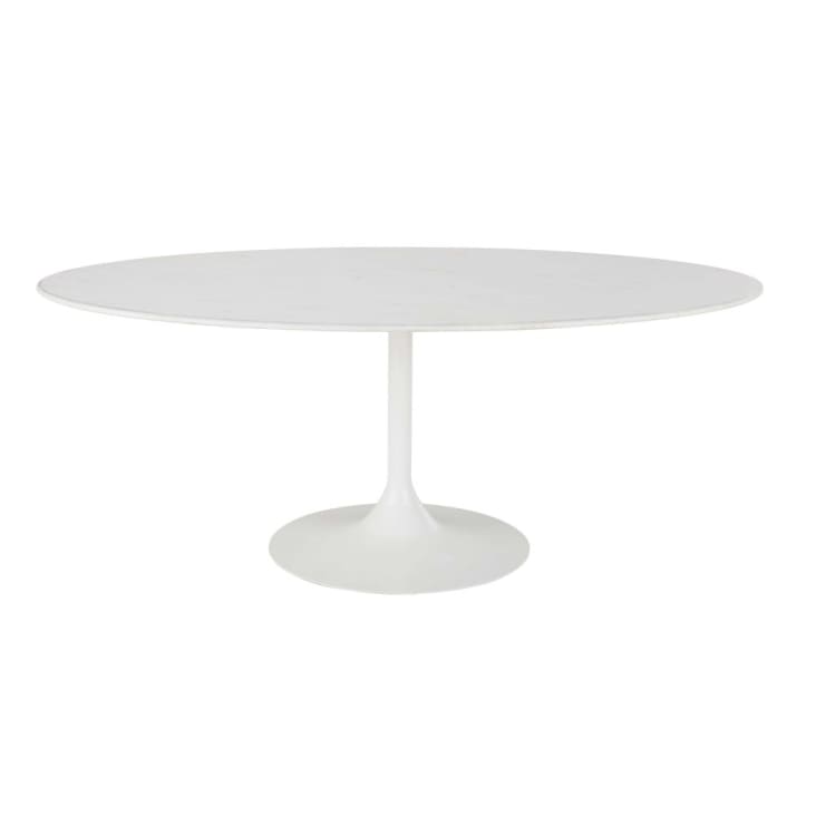 Table ovale marbre