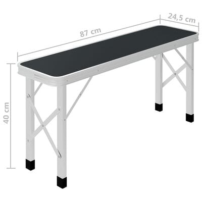 Table pliante camping car