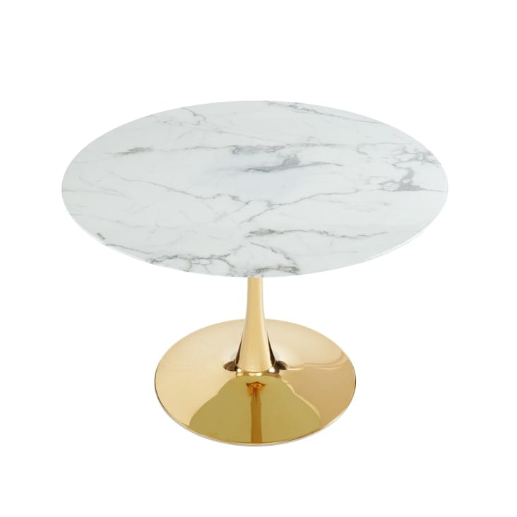 Table ronde en marbre