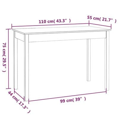 Table salle a manger bois et blanc