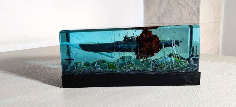 La miniature du sous-marin, l'art pour les amateurs d'armement de la marine militaire