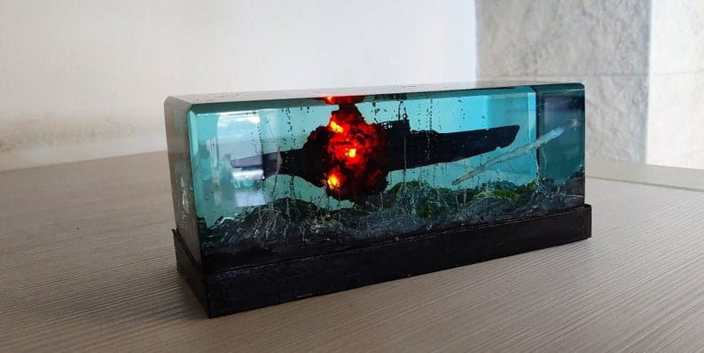 La miniature du sous-marin, l'art pour les amateurs d'armement de la marine militaire