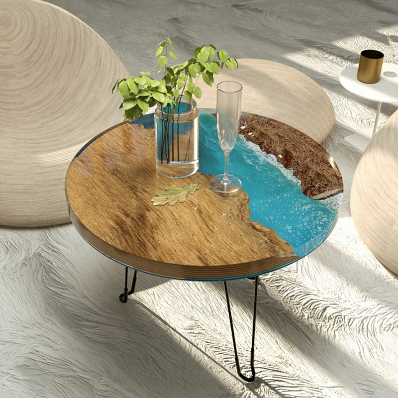 Moule Rond En Silicone Pour Résine époxy - Motif Ruches Et Rivières - Grand Format 35x5 Cm Ou 33,6x3,6 Cm - Pour Dessus De Table Déco