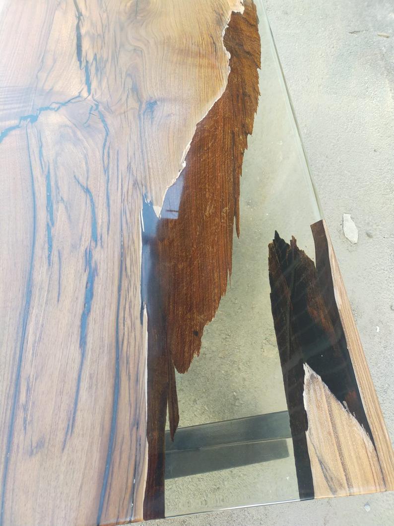 Table basse bois perdu
